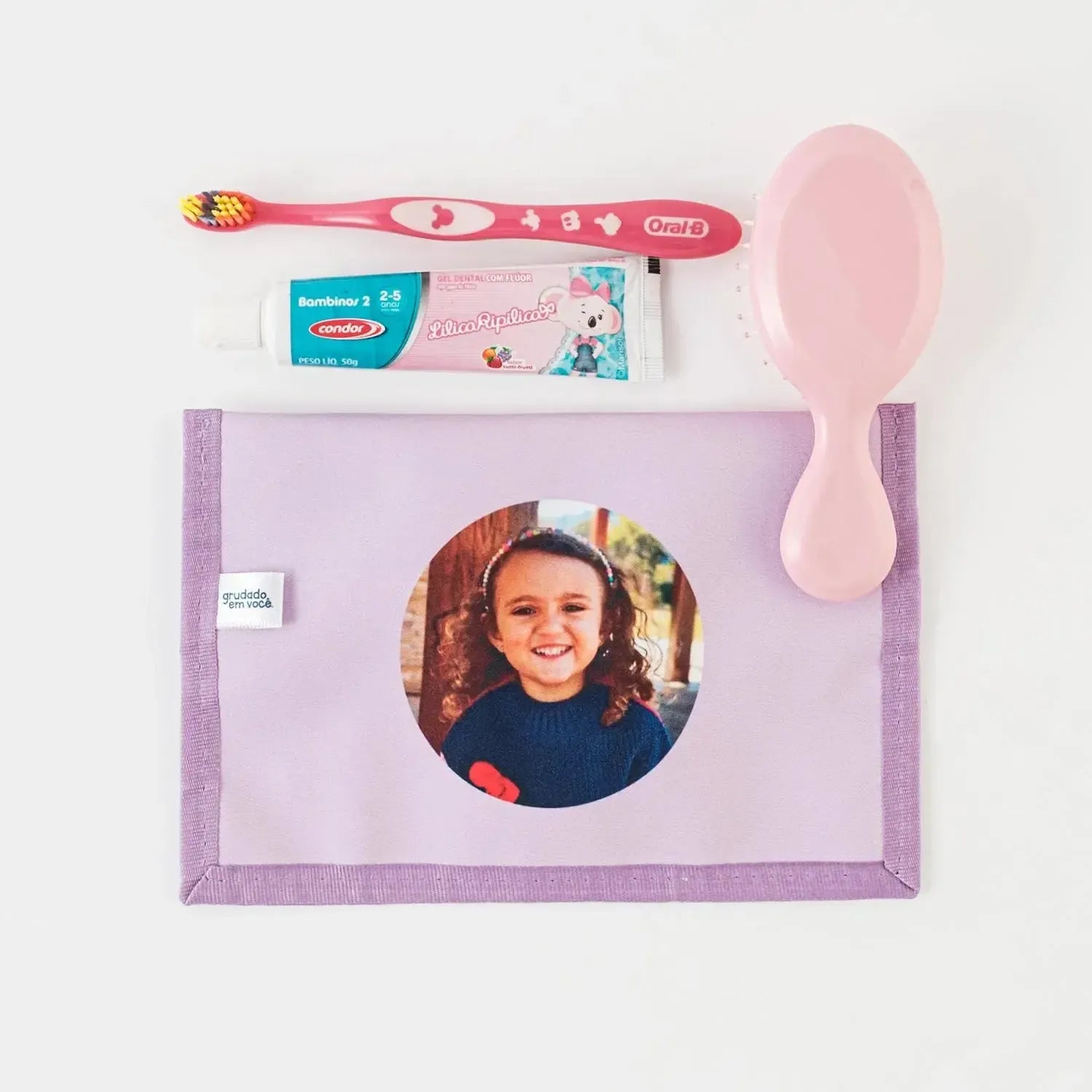 Kit Higiene com Foto-Grudado em Você-Personalizados