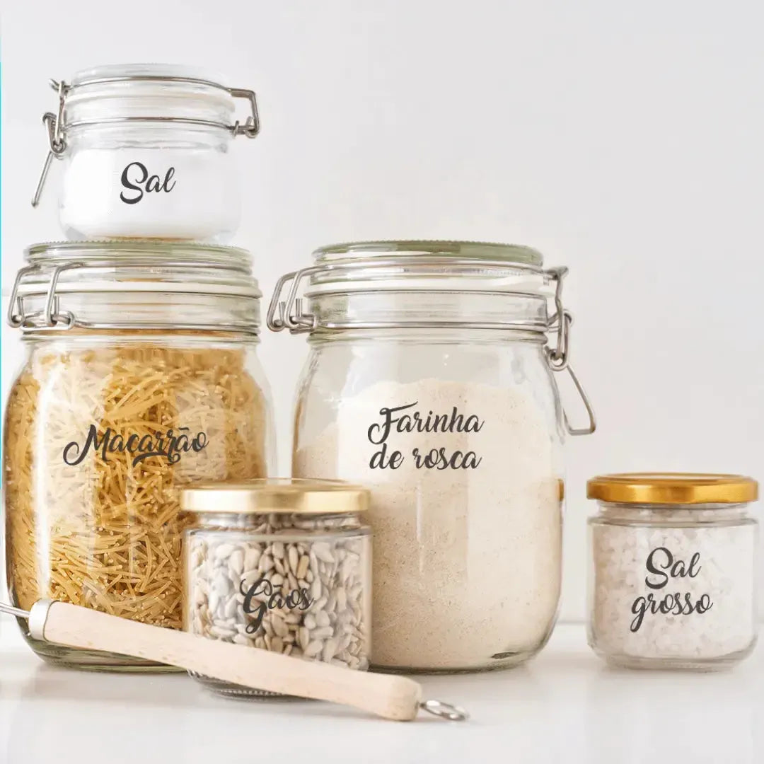 Kit Organização Transparente