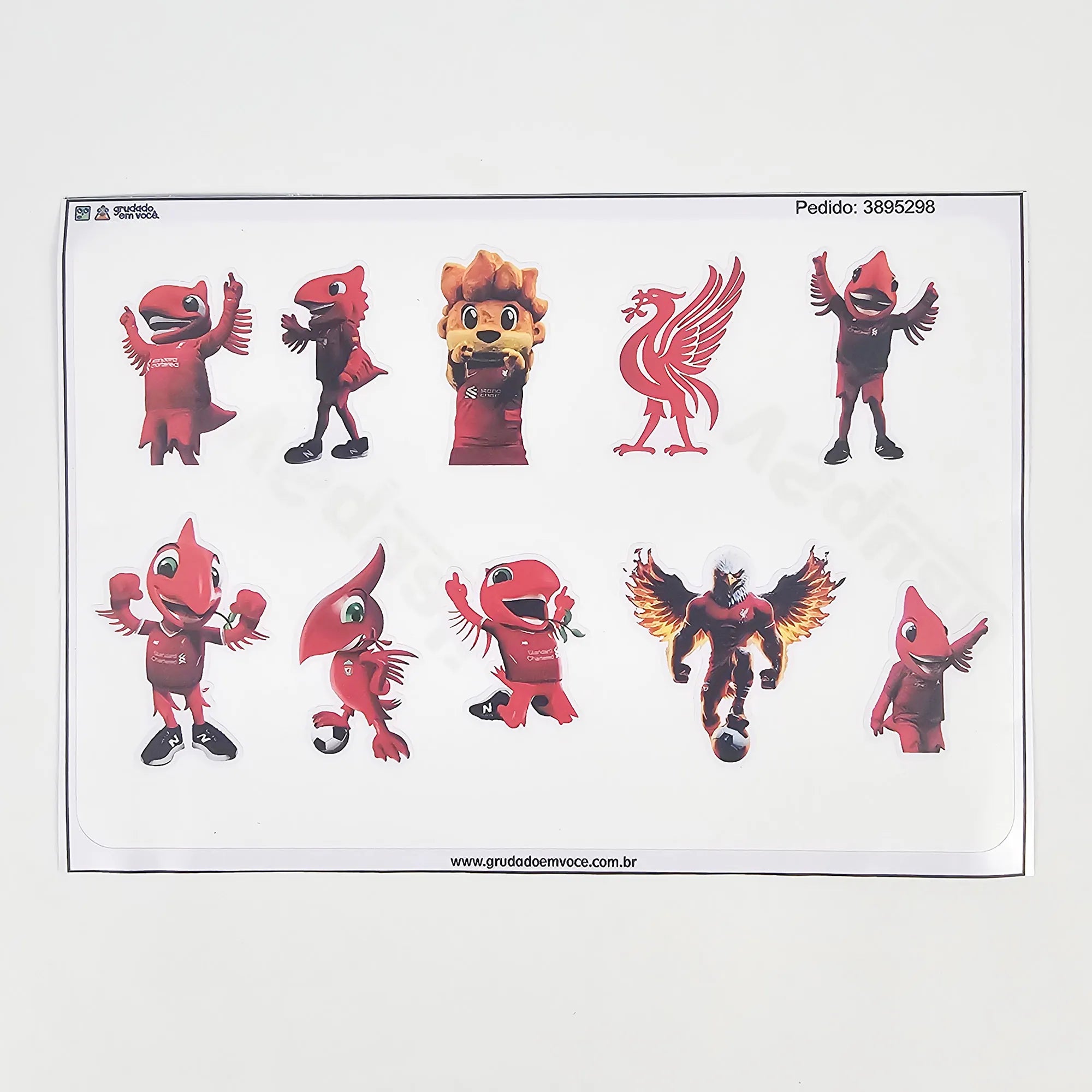 Combo Meu Craque Liverpool Personalizado