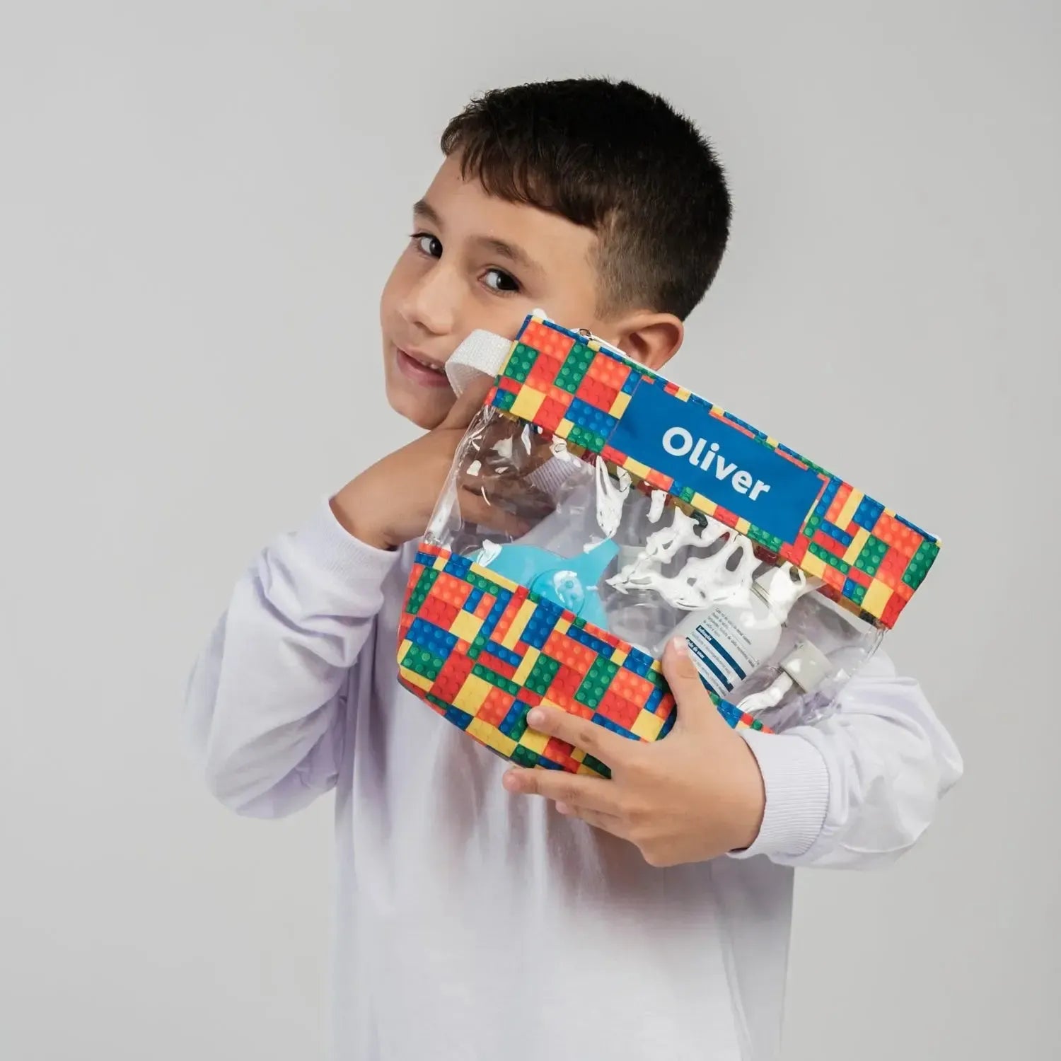 Necessaire Clear-Grudado em Você-Personalizados