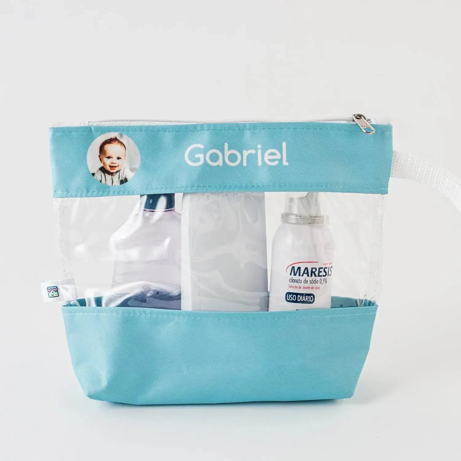 Necessaire Clear com Foto-Grudado em Você-Personalizados