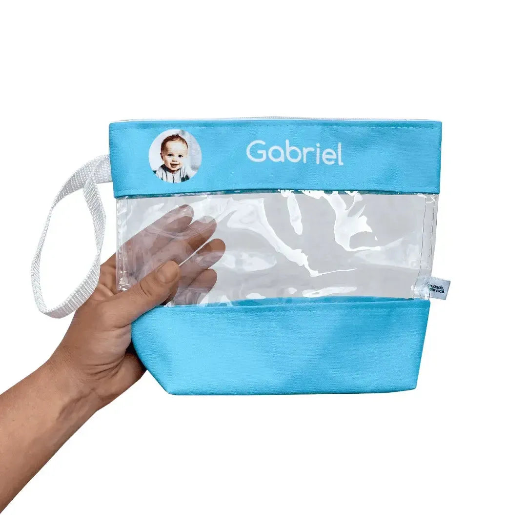 Necessaire Clear com Foto