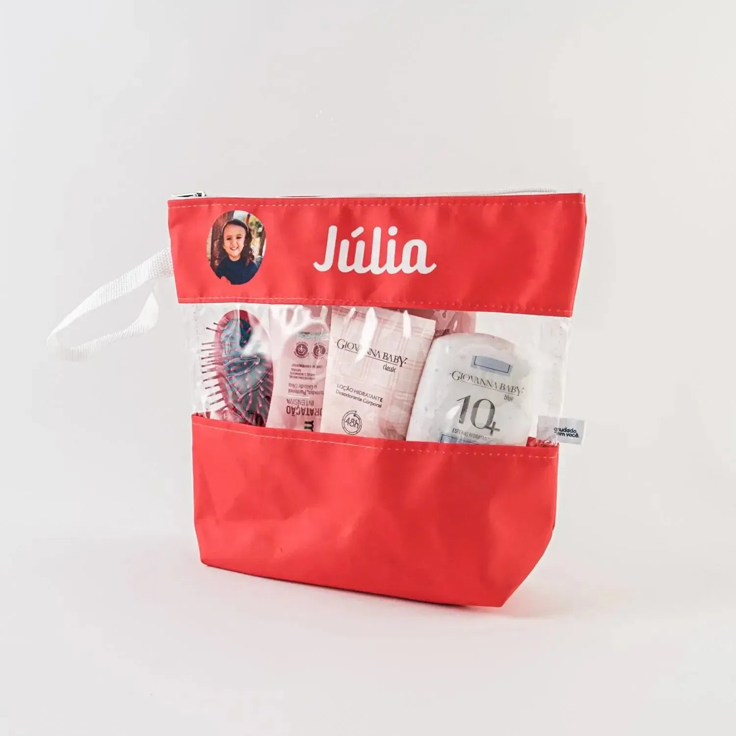 Necessaire Clear com Foto-Grudado em Você-Personalizados