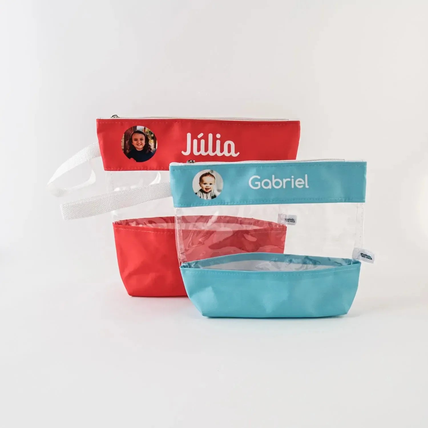 Necessaire Clear com Foto-Grudado em Você-Personalizados