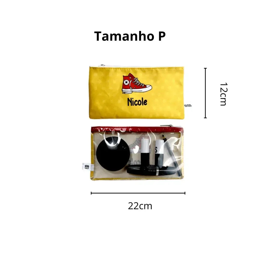 Necessaire Cristal-Grudado em Você-Personalizados