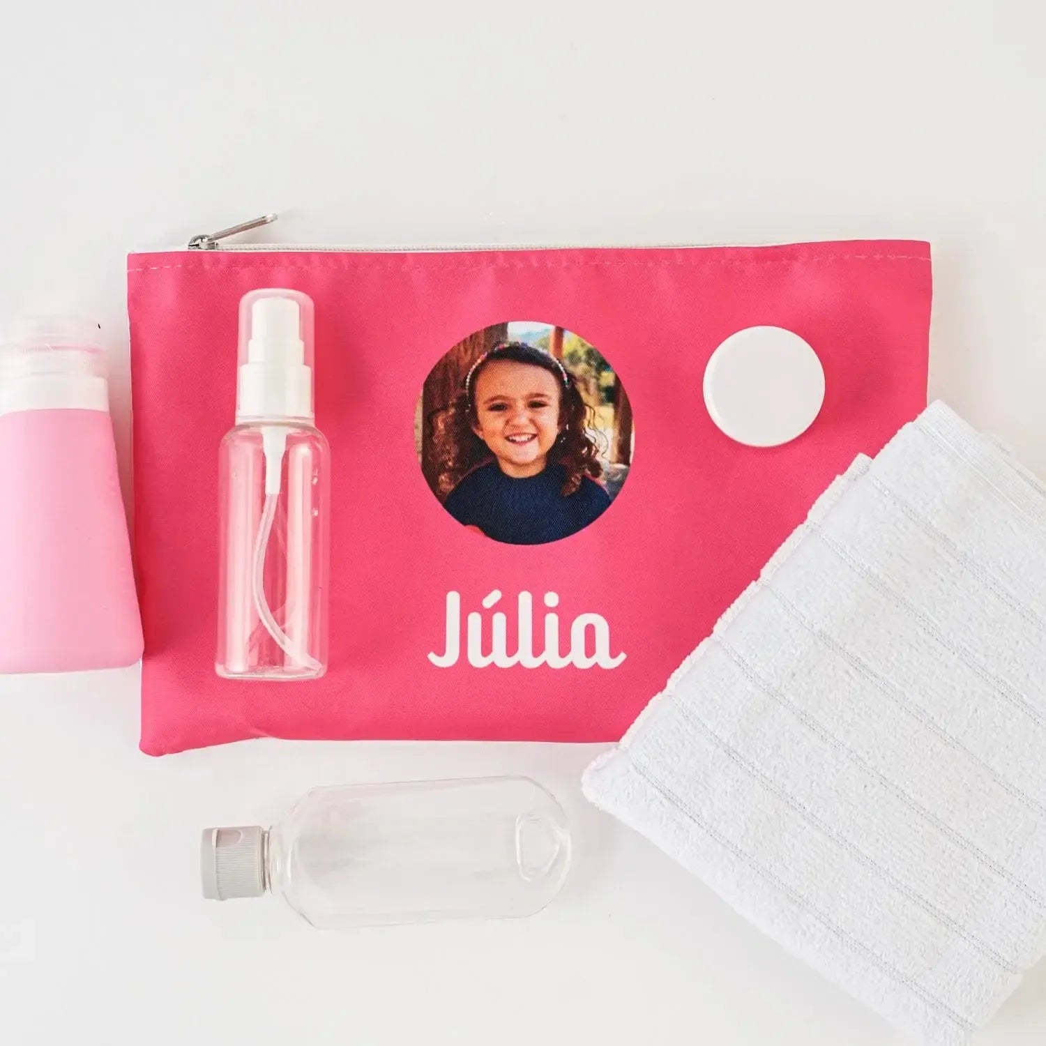 Necessaire Cristal com Foto-Grudado em Você-Personalizados