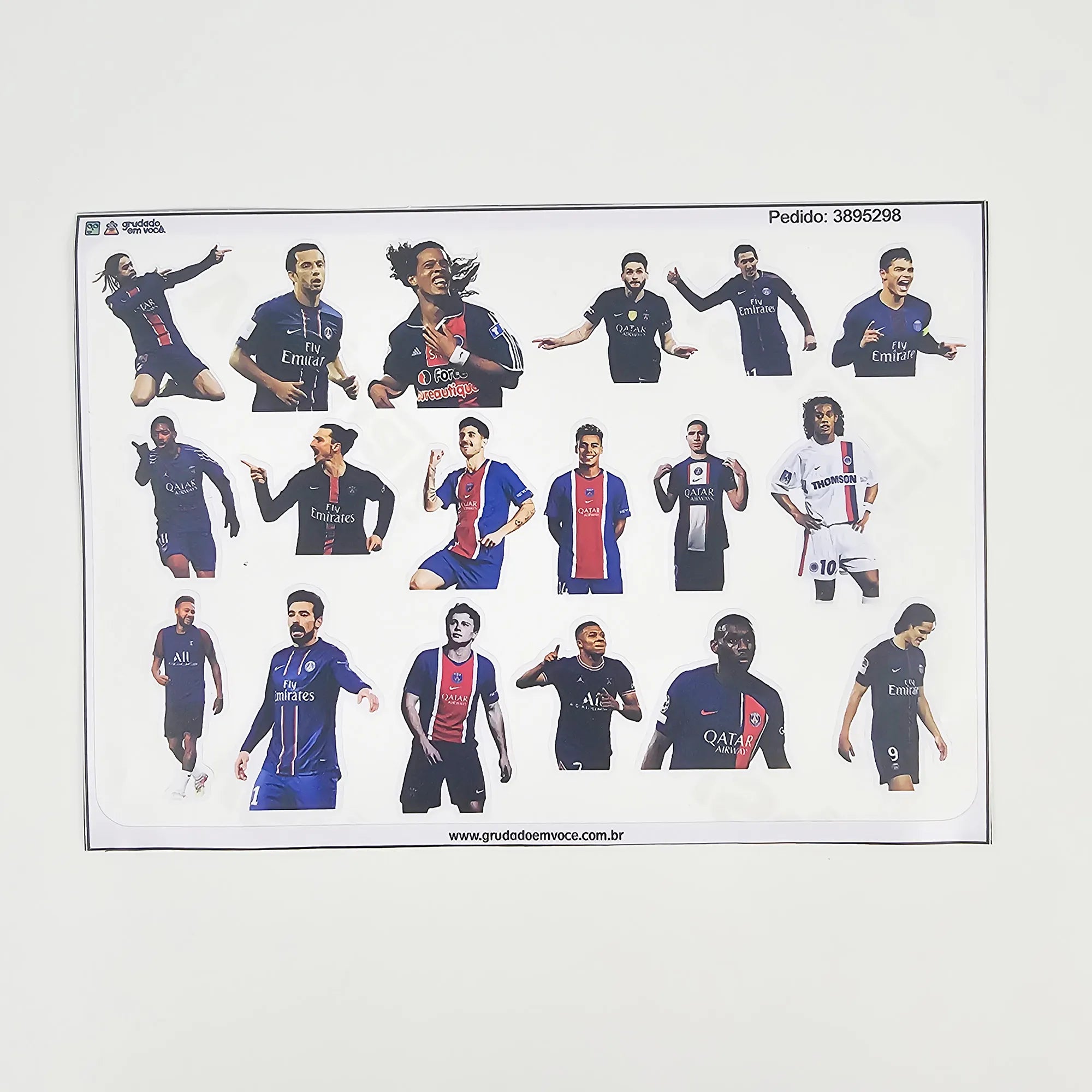 Combo Meu Craque Paris Saint-Germain Personalizado