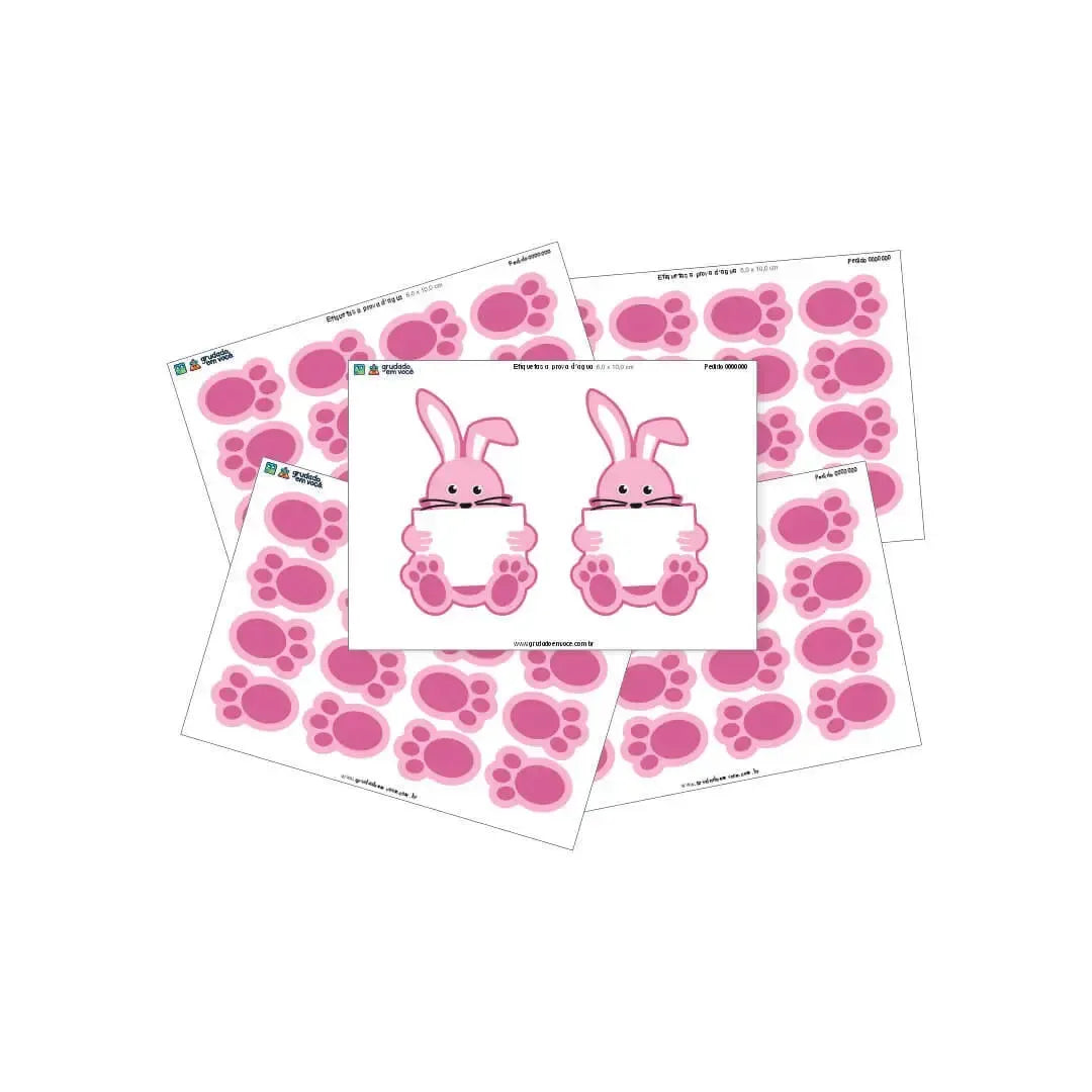 Patinhas para Páscoa-Grudado em Você-Personalizados