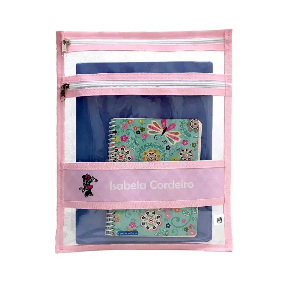 Porta Cadernos-Grudado em Você-Personalizados