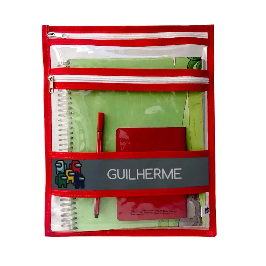 Porta Cadernos-Grudado em Você-Personalizados