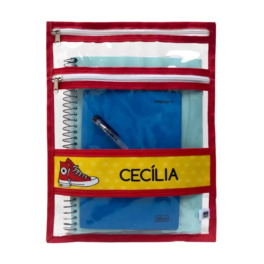 Porta Cadernos-Grudado em Você-Personalizados