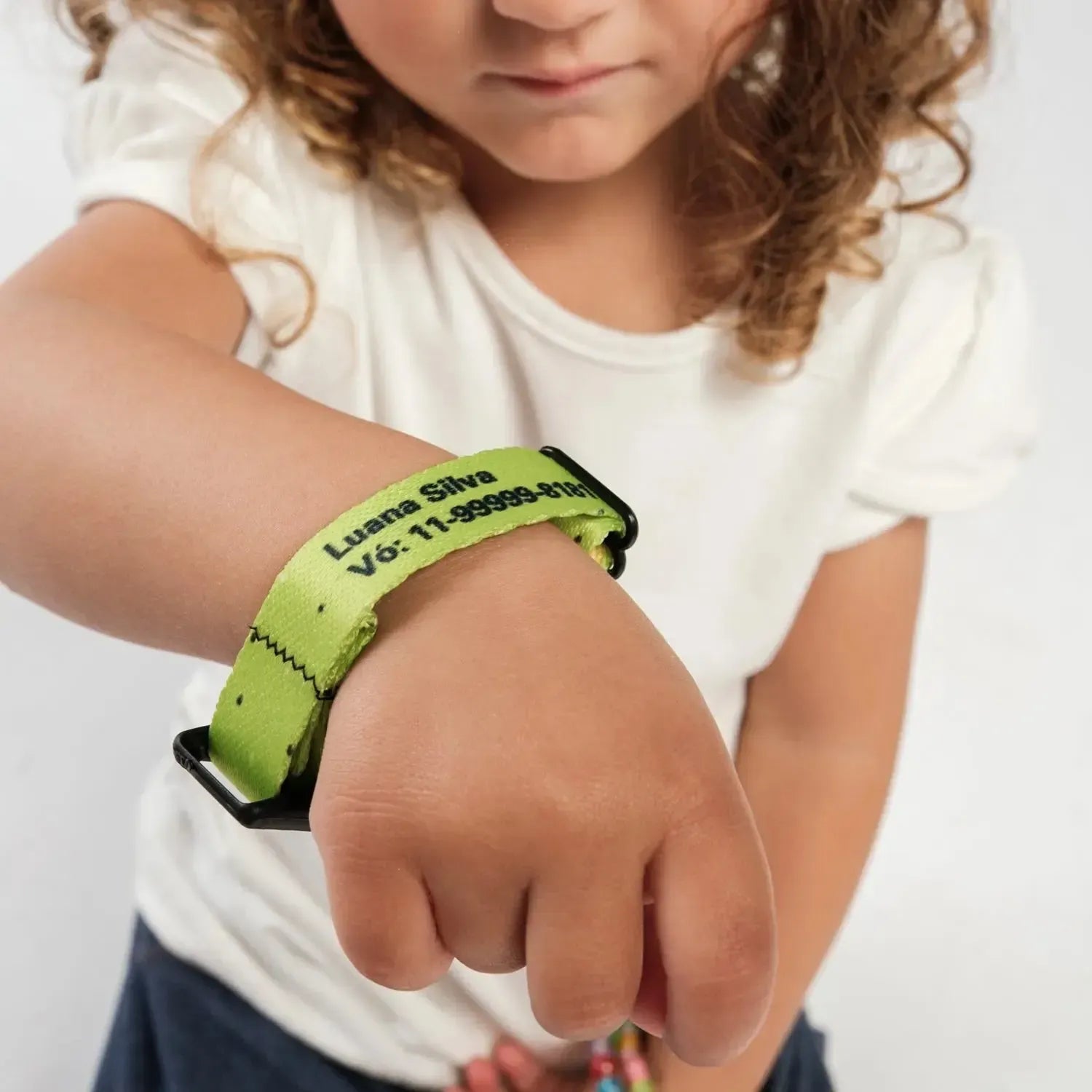 Pulseira de ID Reutilizável-Grudado em Você-Personalizados