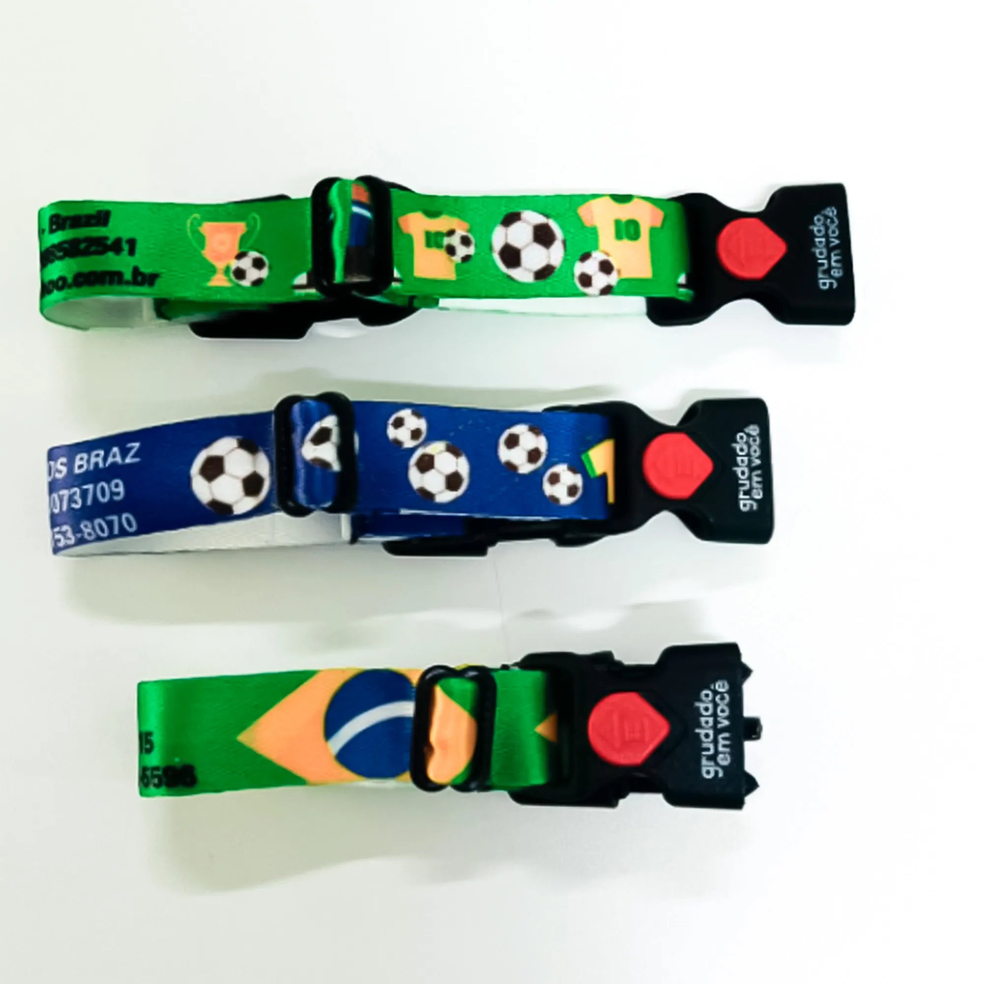 Pulseira de ID Reutilizável Futebol