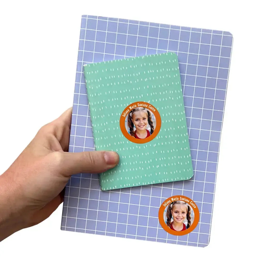Redonda com Foto 4cm-Grudado em Você-Personalizados