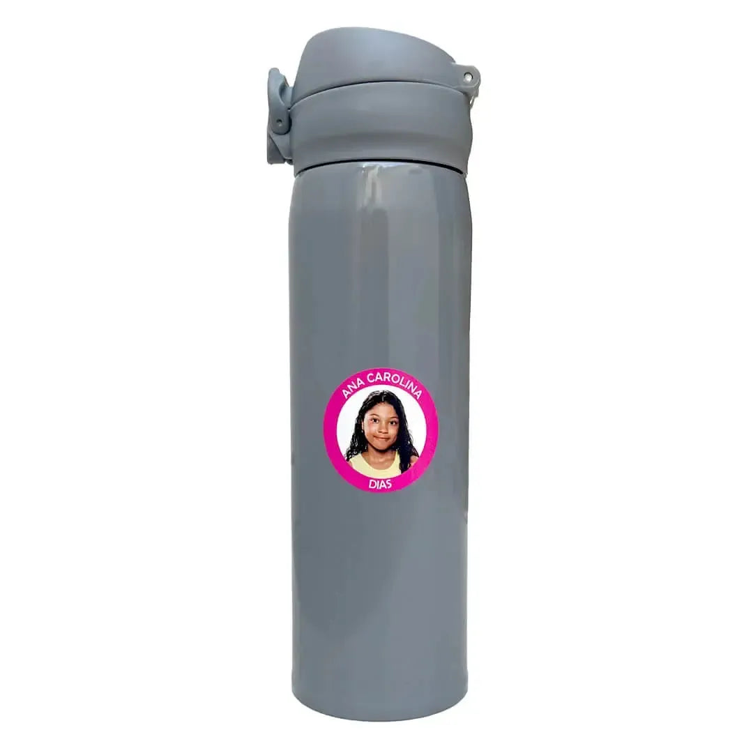 Redonda com Foto 4cm-Grudado em Você-Personalizados