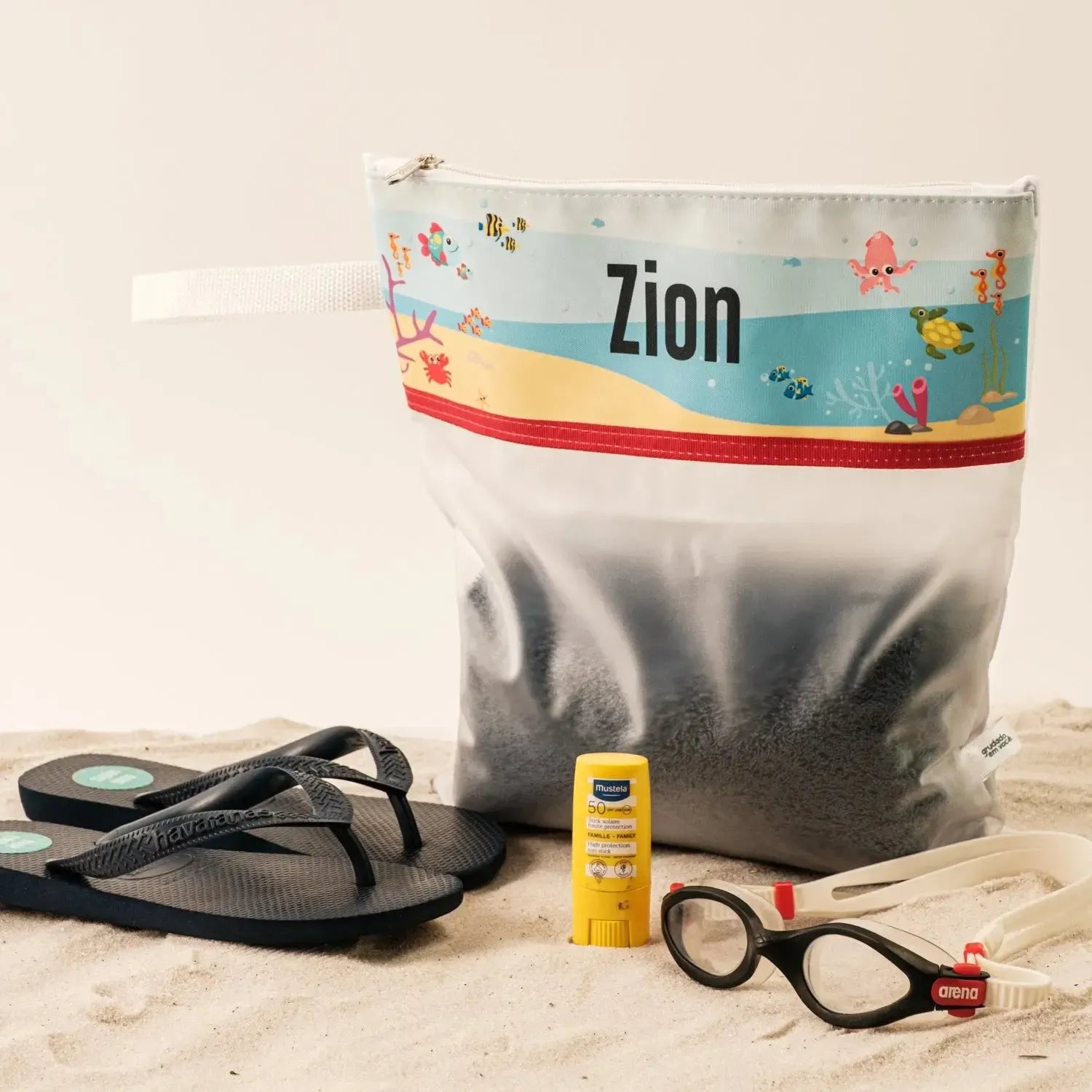 Saco Impermeável-Grudado em Você-Personalizados