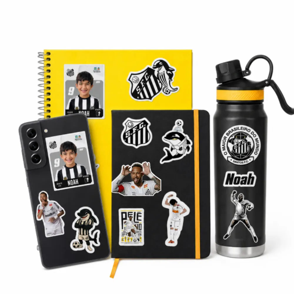 Combo Meu Craque Santos Personalizado