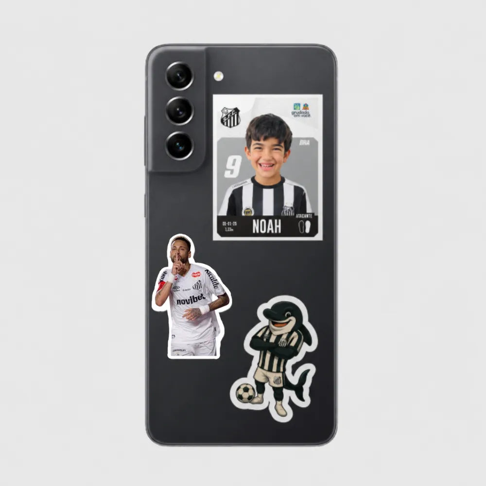 Combo Meu Craque Santos Personalizado