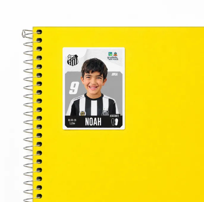 Combo Meu Craque Santos Personalizado