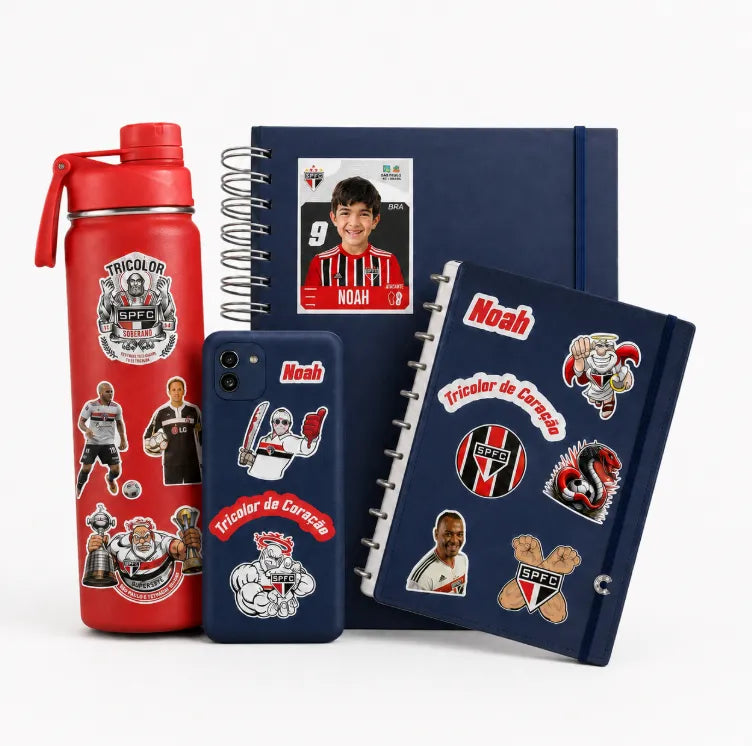 Combo Meu Craque São Paulo Personalizado