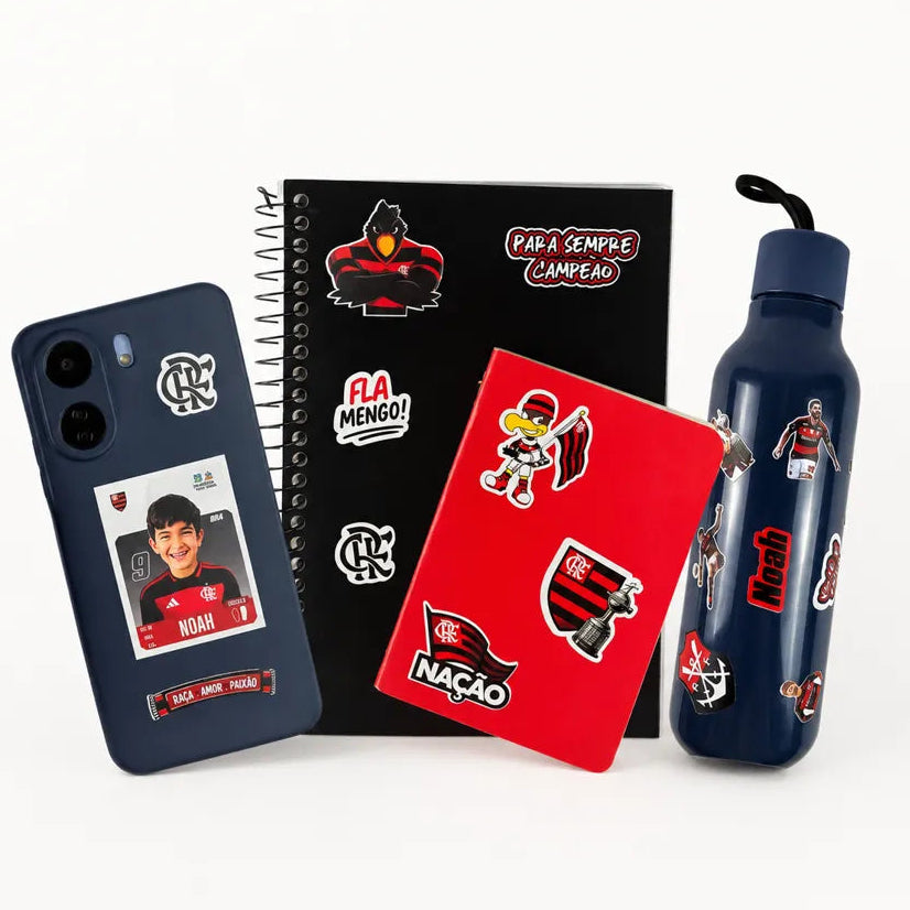 Combo Meu Craque Flamengo Personalizado