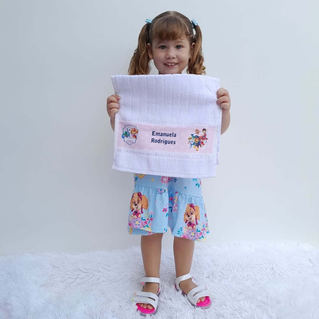 Toalha de Mão Personalizada