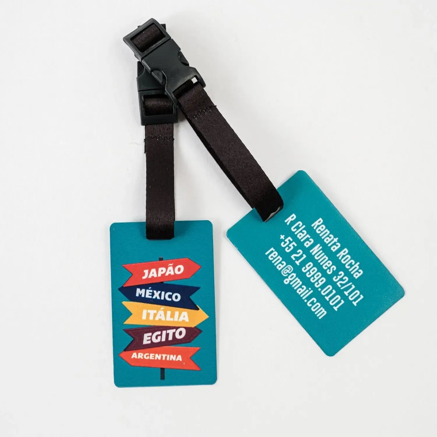 Tag Bagagem-Grudado em Você-Personalizados