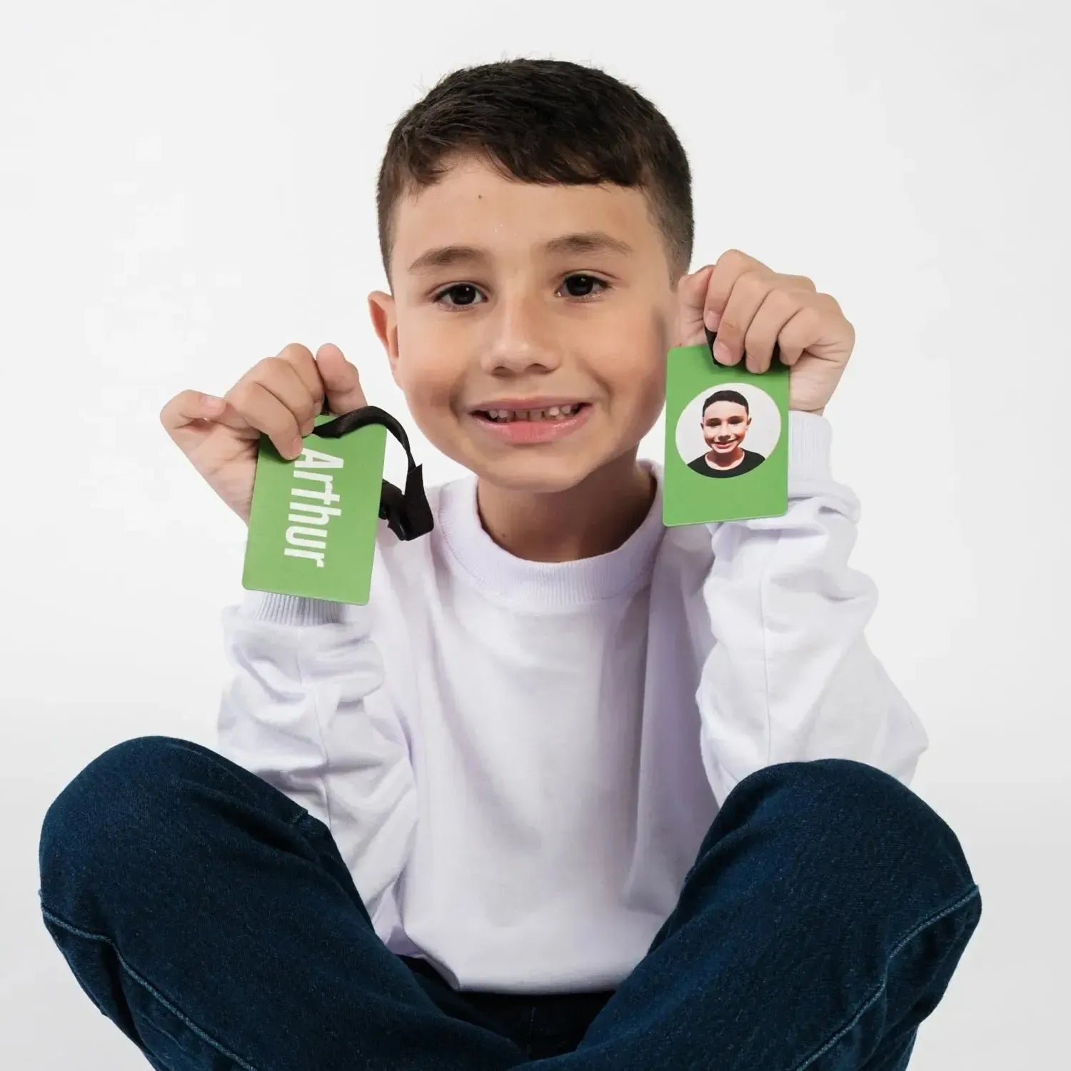 Tag com Foto-Grudado em Você-Personalizados