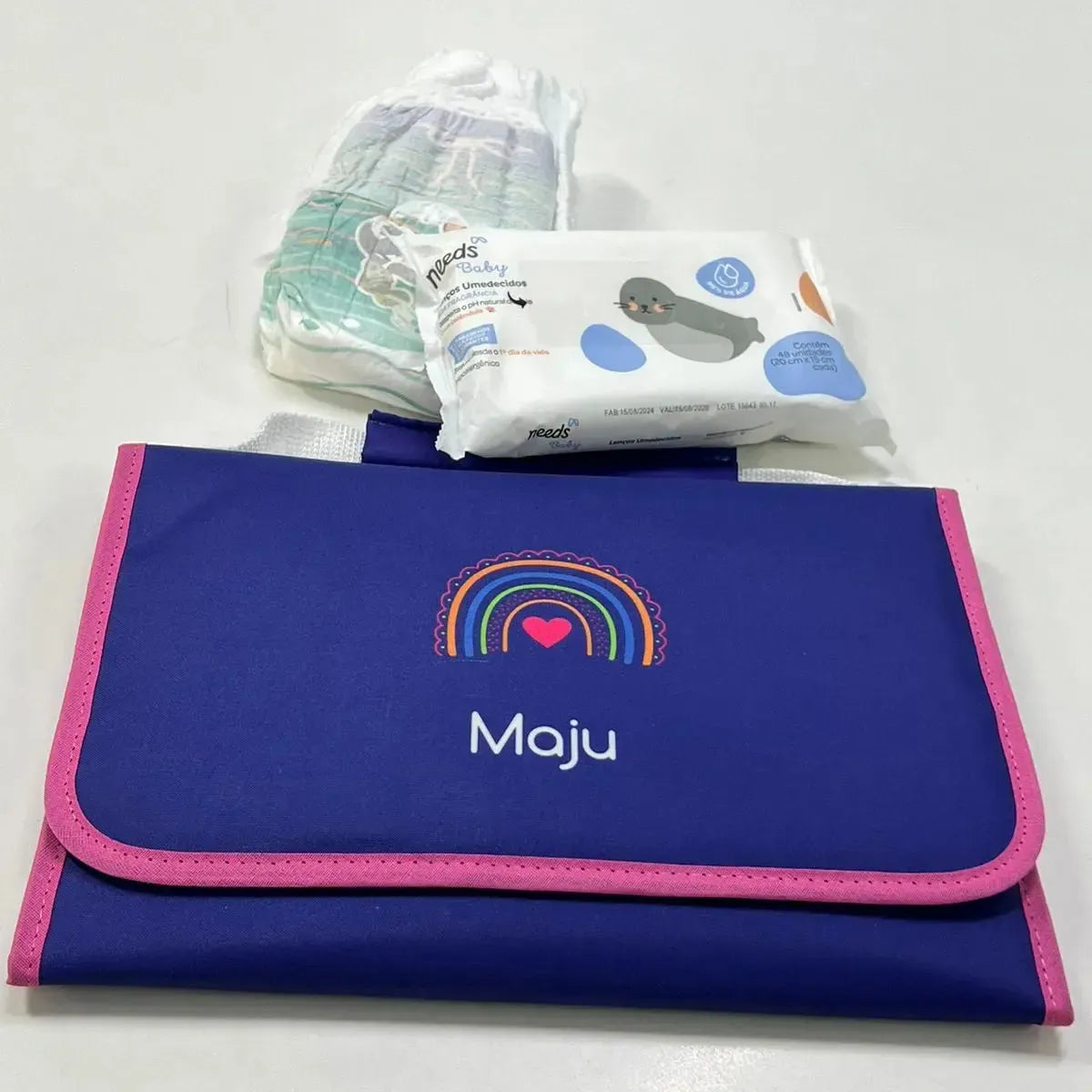 Trocador Portátil-Grudado em Você-Personalizados