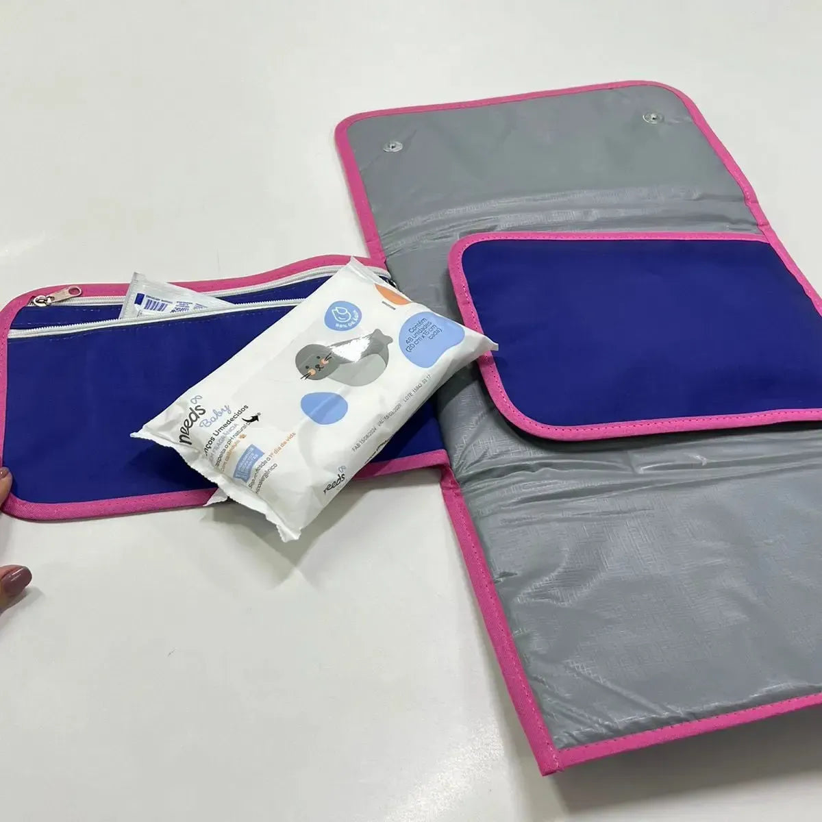 Trocador Portátil-Grudado em Você-Personalizados