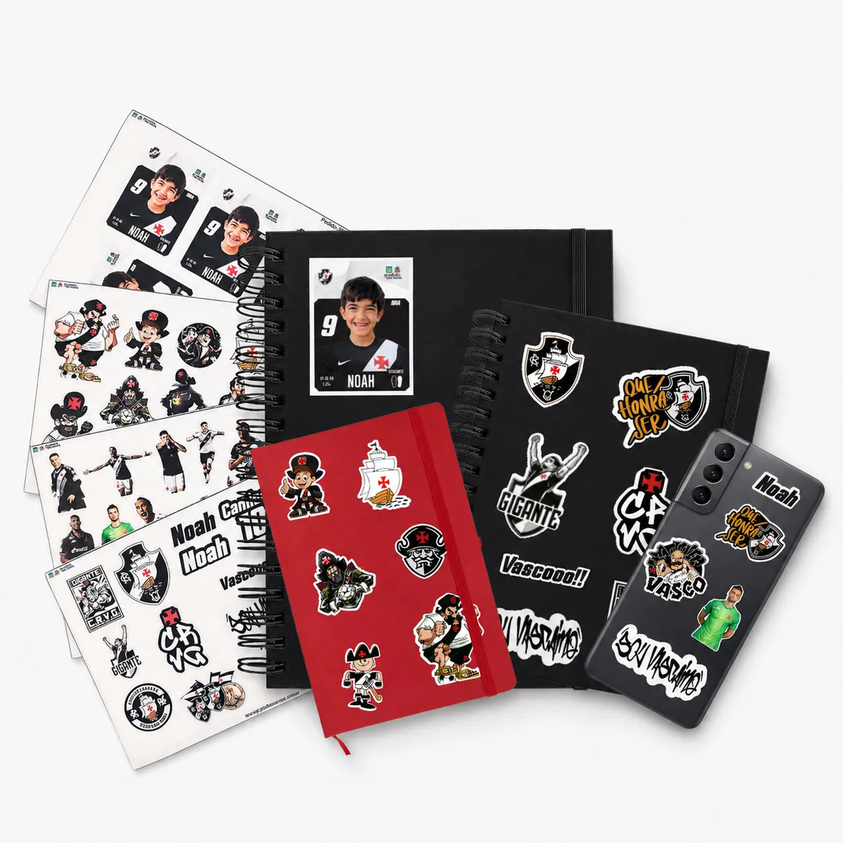 Combo Meu Craque Vasco Personalizado