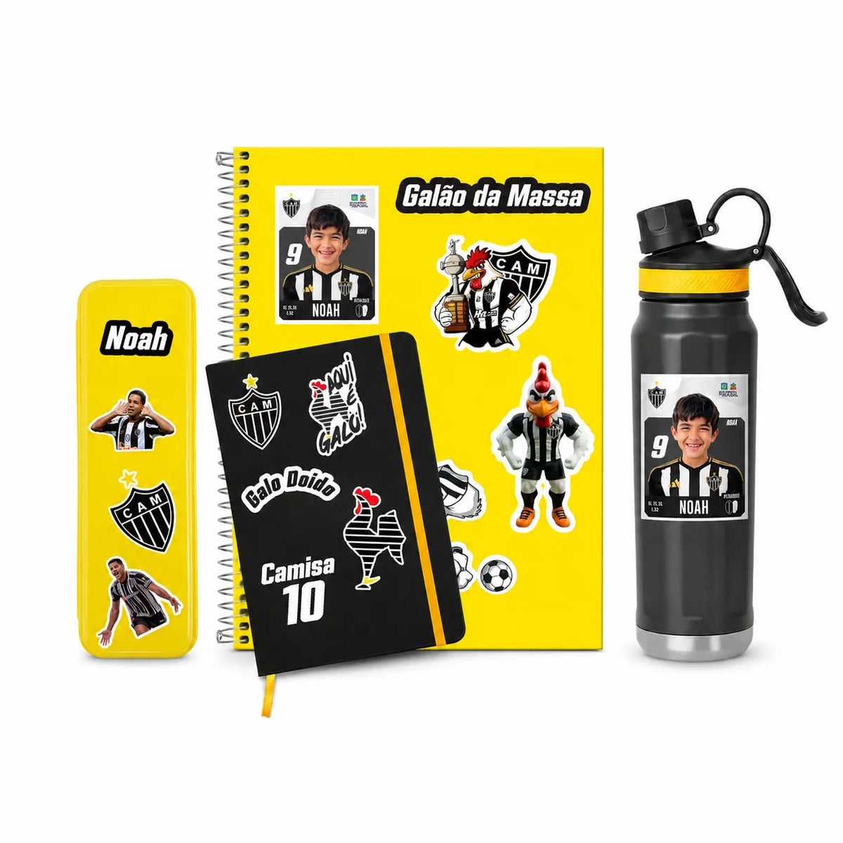 Combo Meu Craque Atlético Mineiro Personalizado