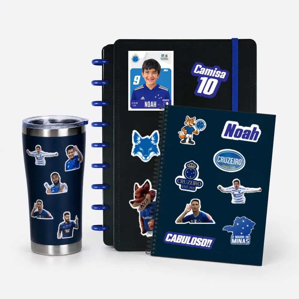 Combo Meu Craque Cruzeiro Personalizado