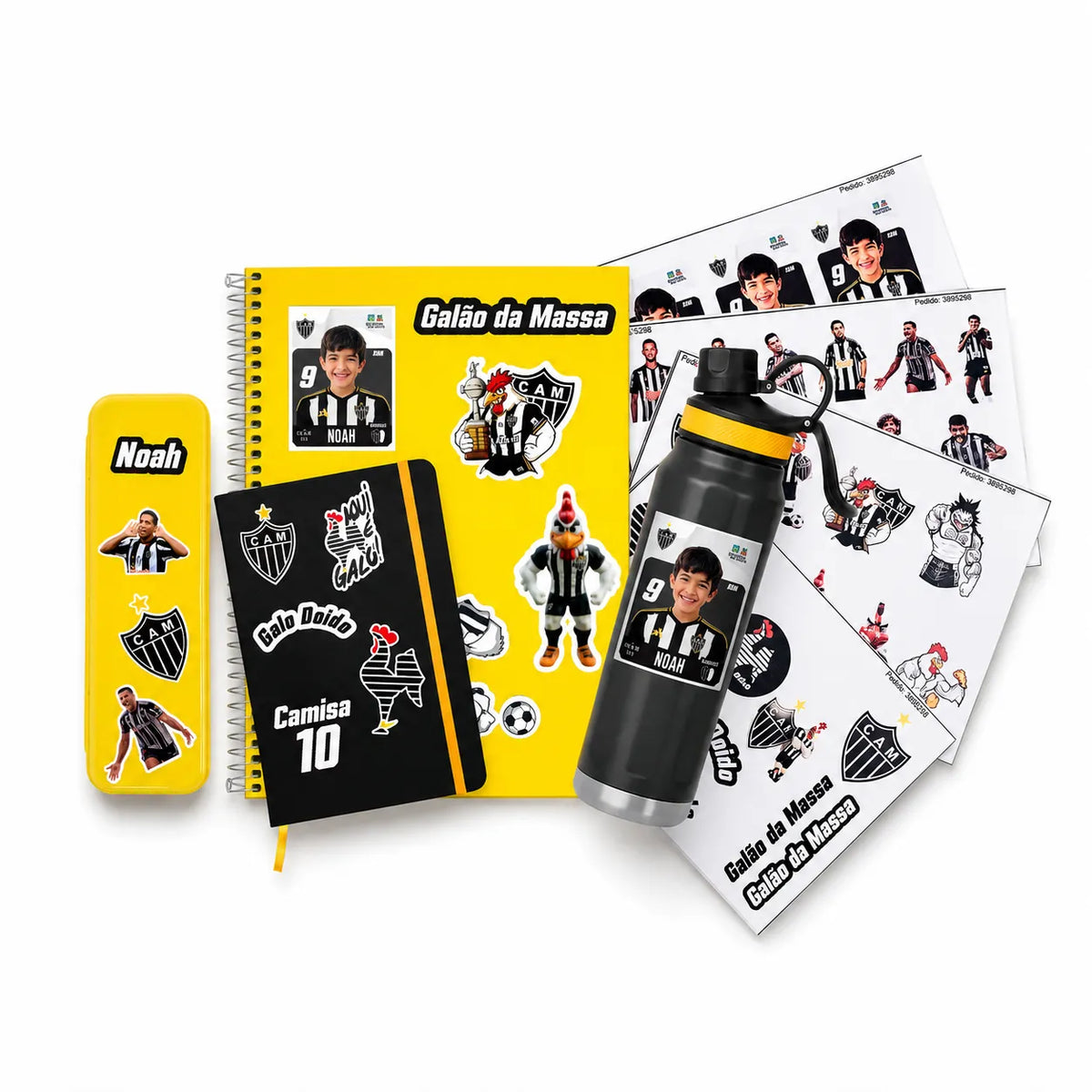 Combo Meu Craque Atlético Mineiro Personalizado