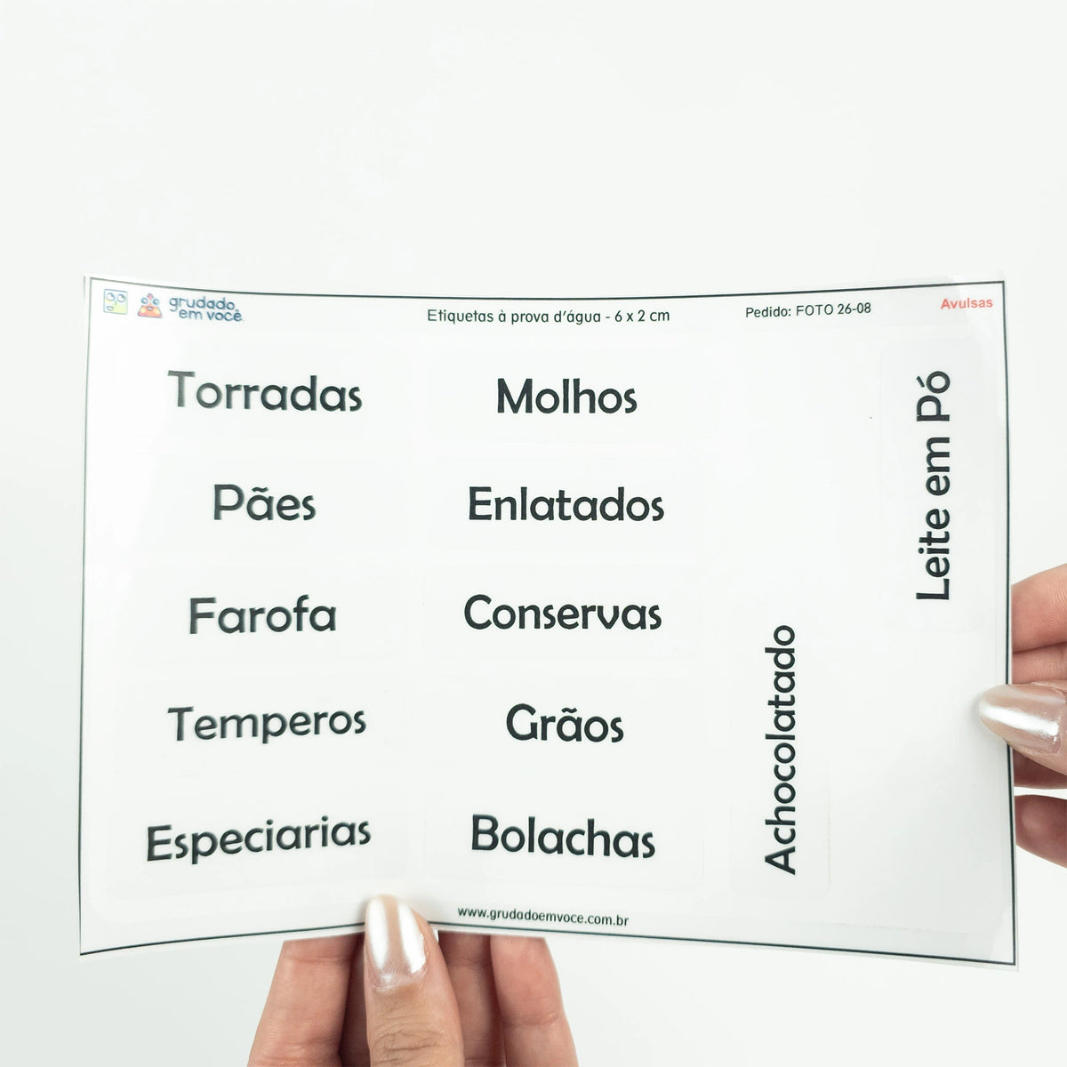 Etiquetas Personalizadas para Cozinha