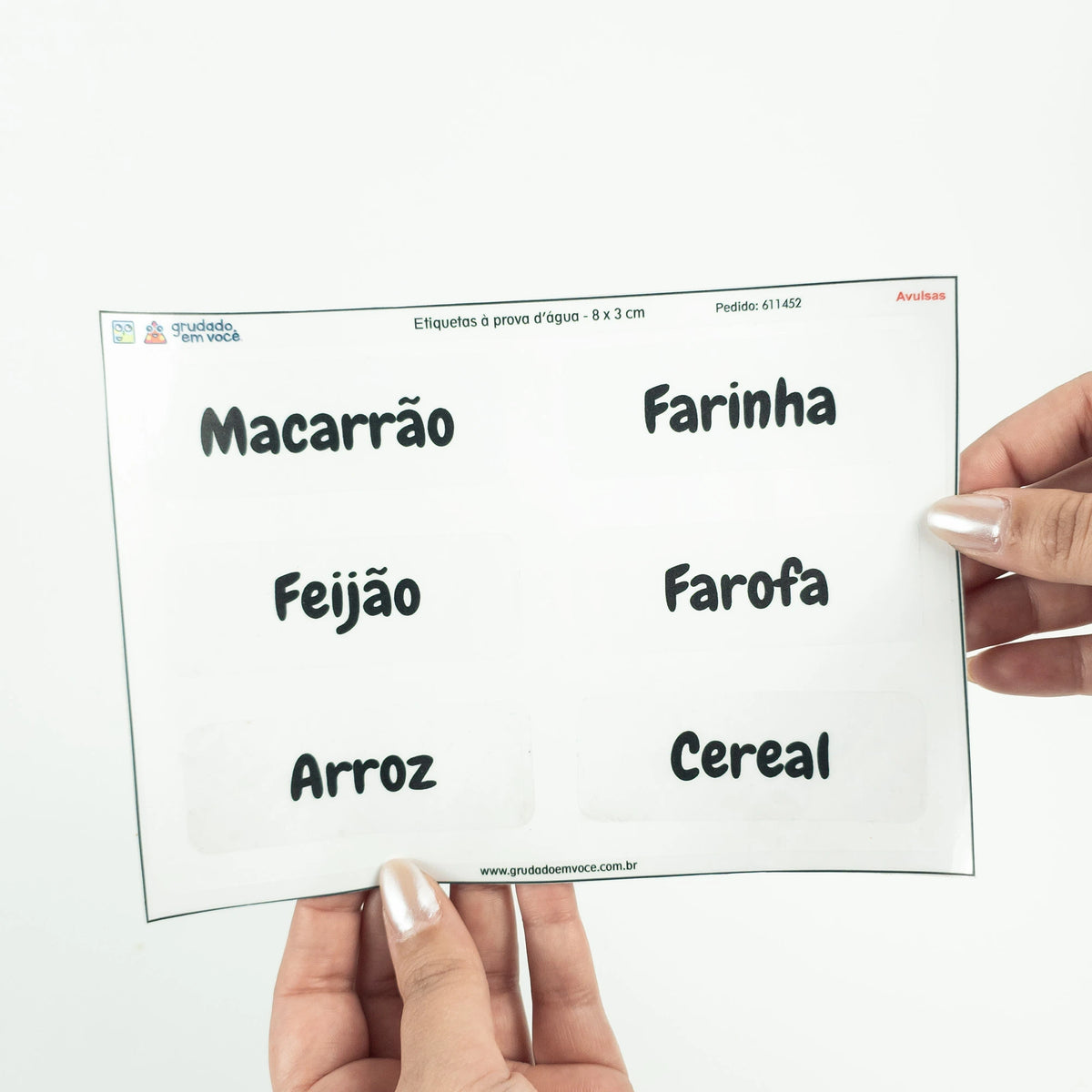 Etiquetas Personalizadas para Potes