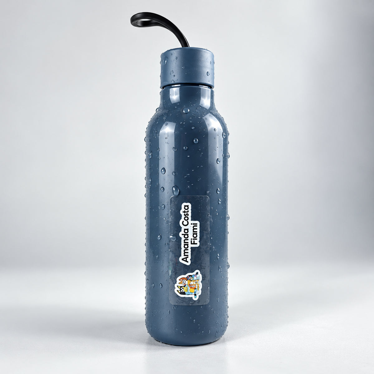 Etiqueta Grande Transparente com Contorno Personalizadas