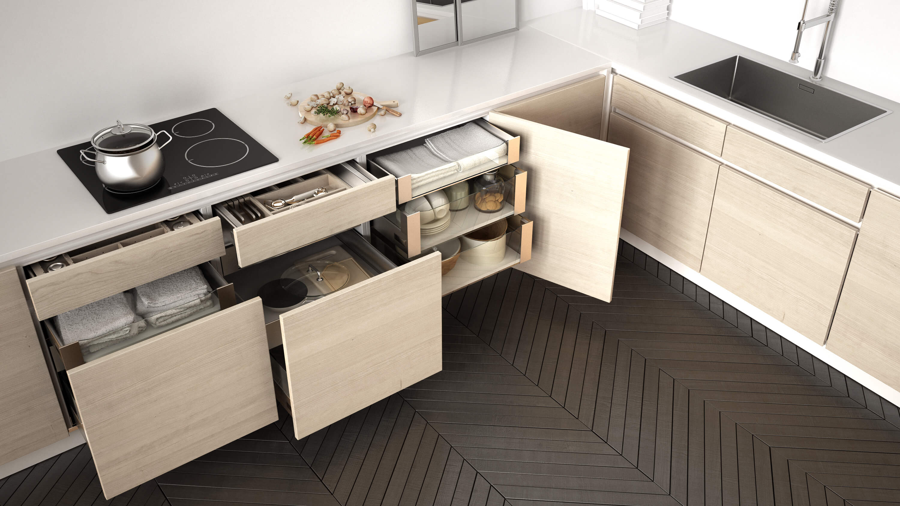 Confira 6 dicas práticas para organizar o armário da cozinha!