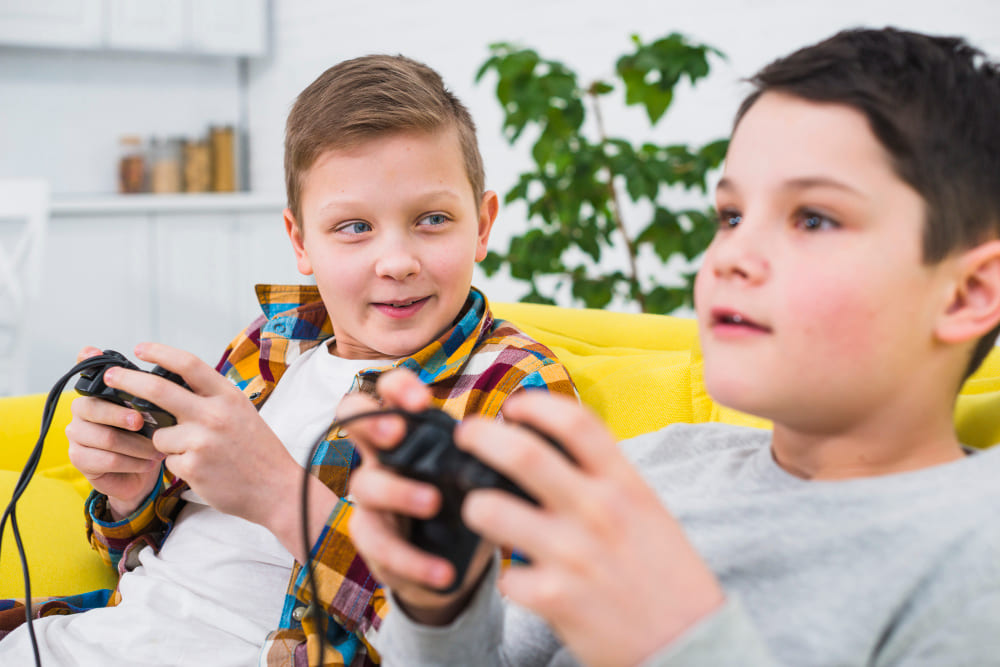 Saúde física e mental das crianças que passam horas no vídeo game