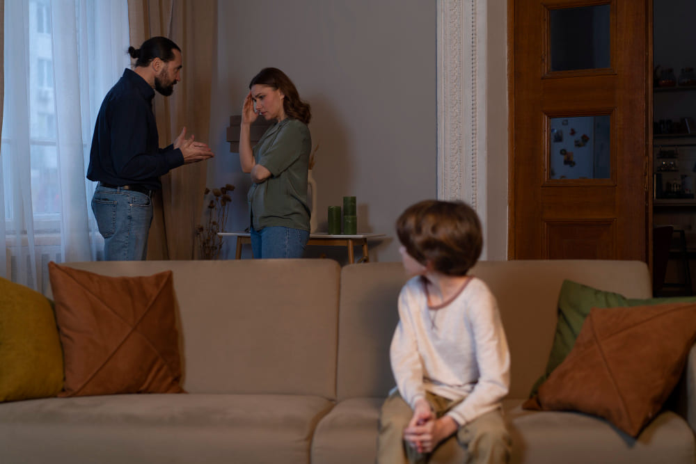 Como lidar com o pai do seu filho após uma separação?