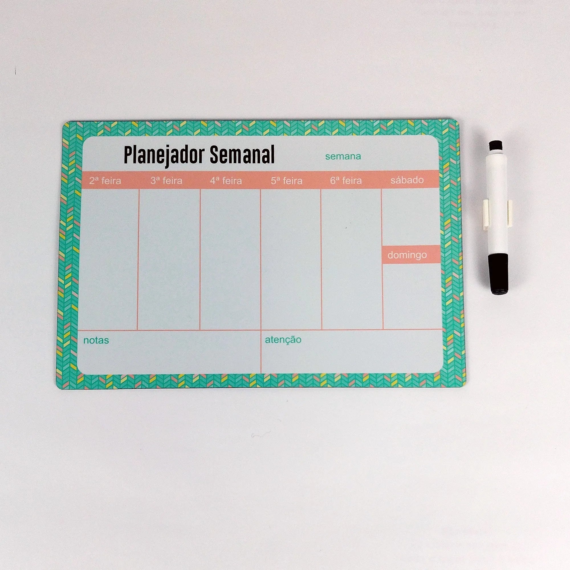 Planejador Semanal Personalizado