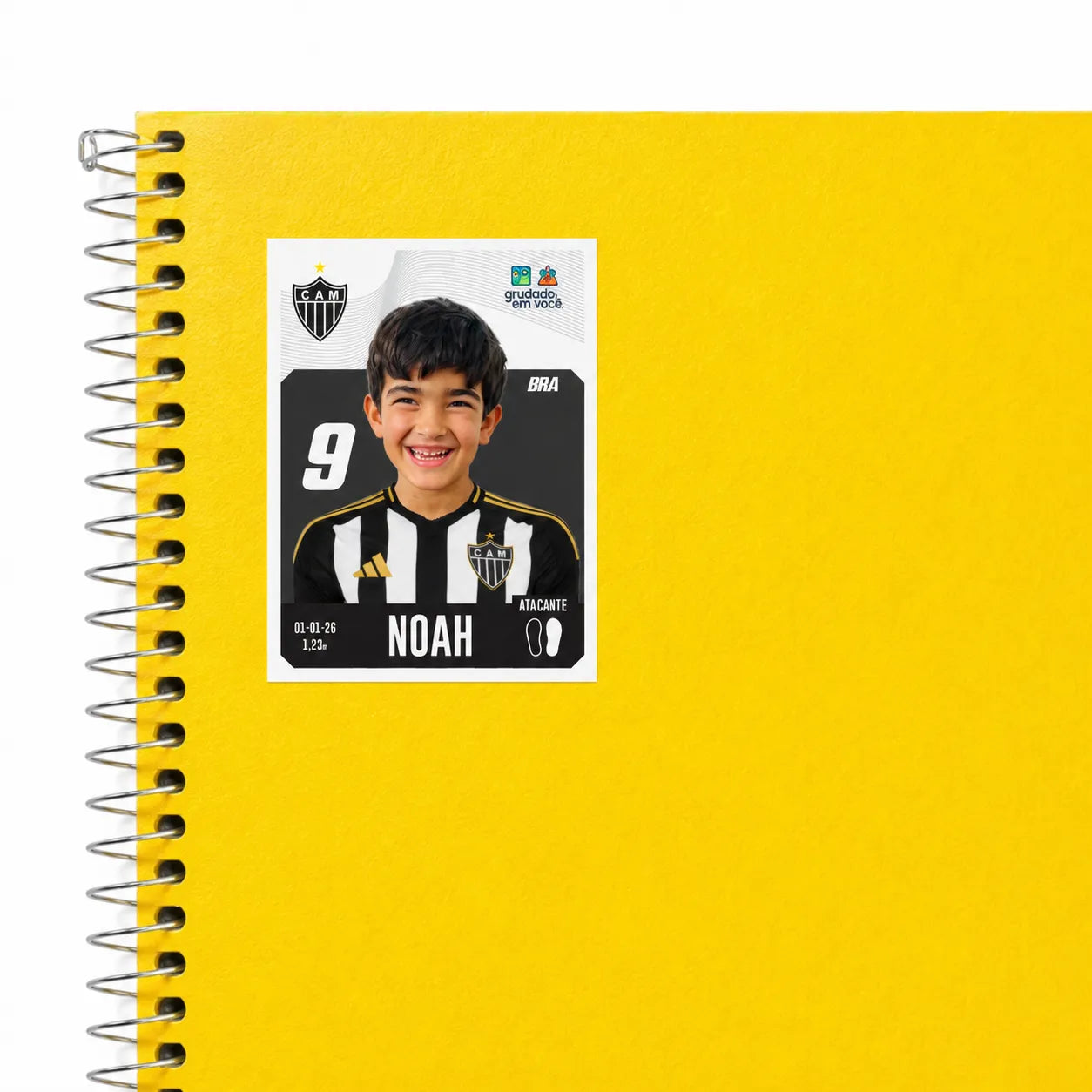 Combo Meu Craque Atlético Mineiro Personalizado