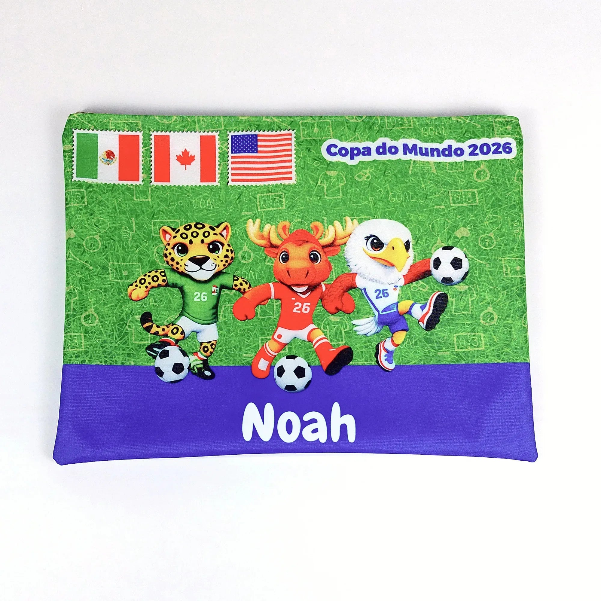 Nécessaire Cristal Copa Do Mundo 2026 Personalizada