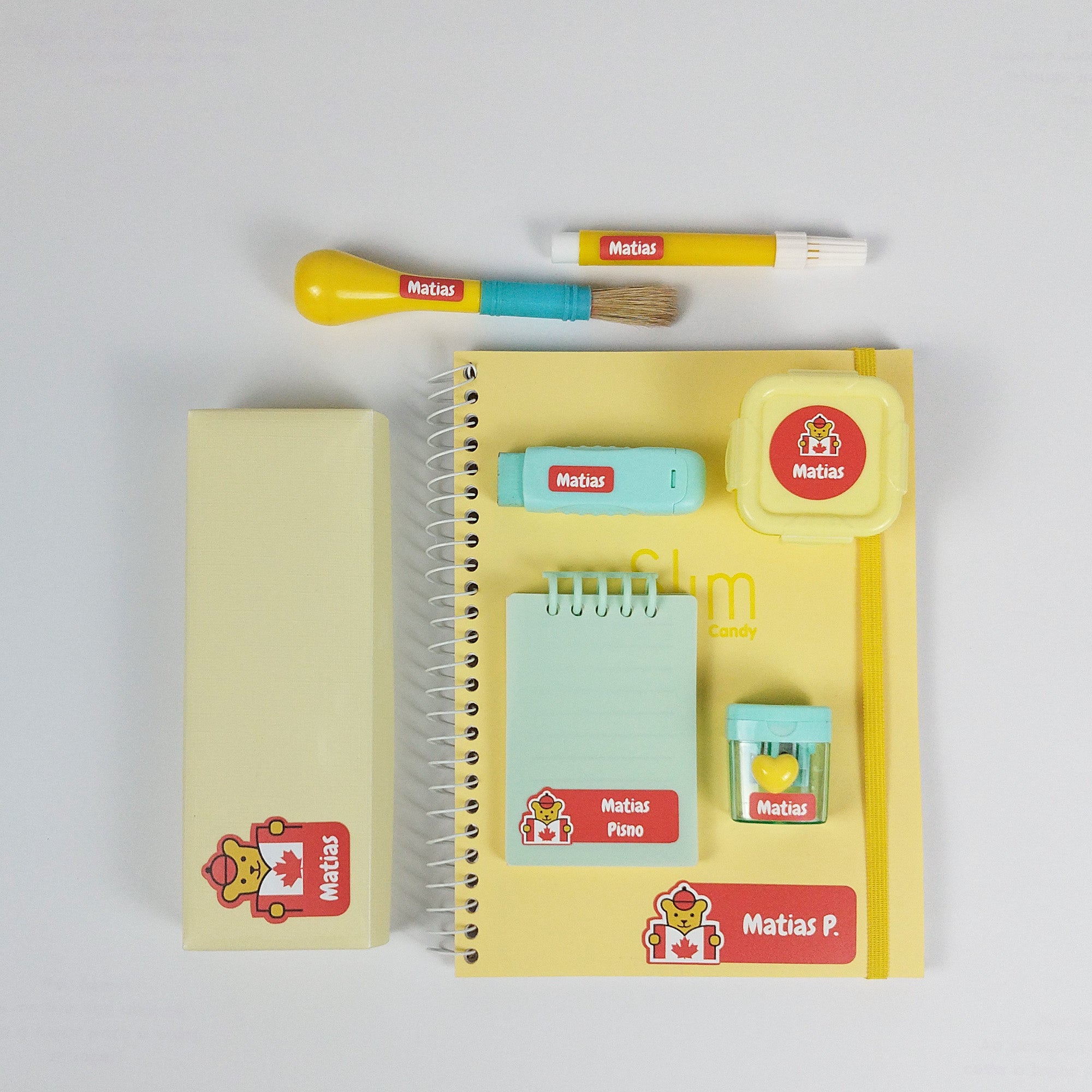 Etiquetas Kit Super Fofo - Maple Bear