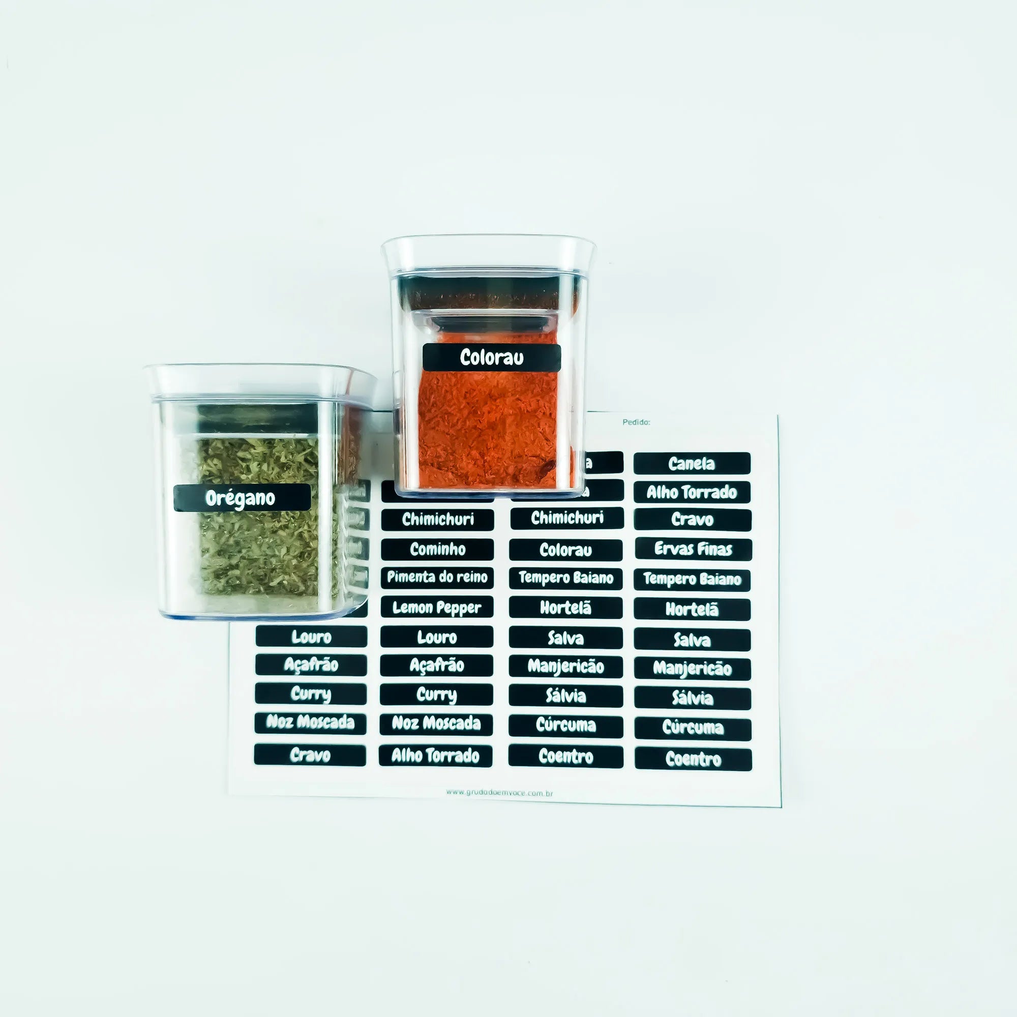 Etiqueta Mini Organização Personalizada