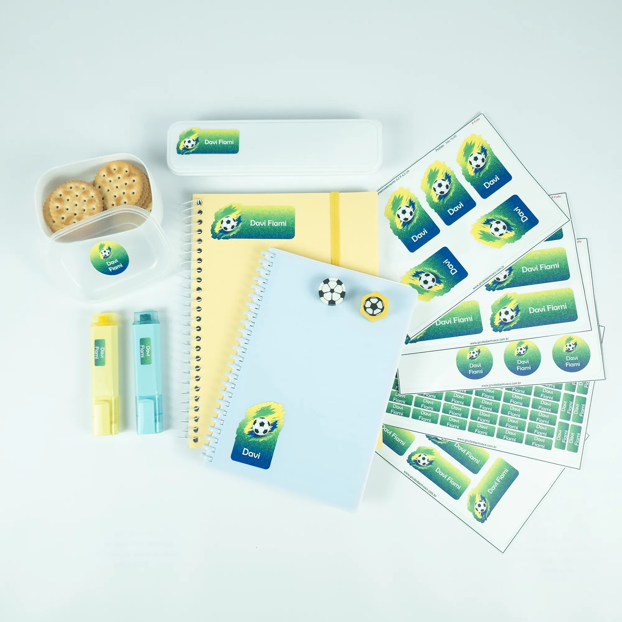 Etiquetas Kit Super Fofo Futebol