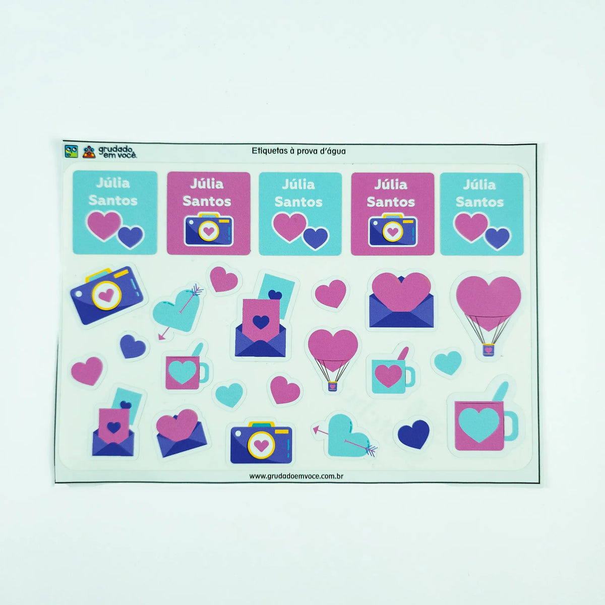 Etiquetas Divertidas Personalizadas