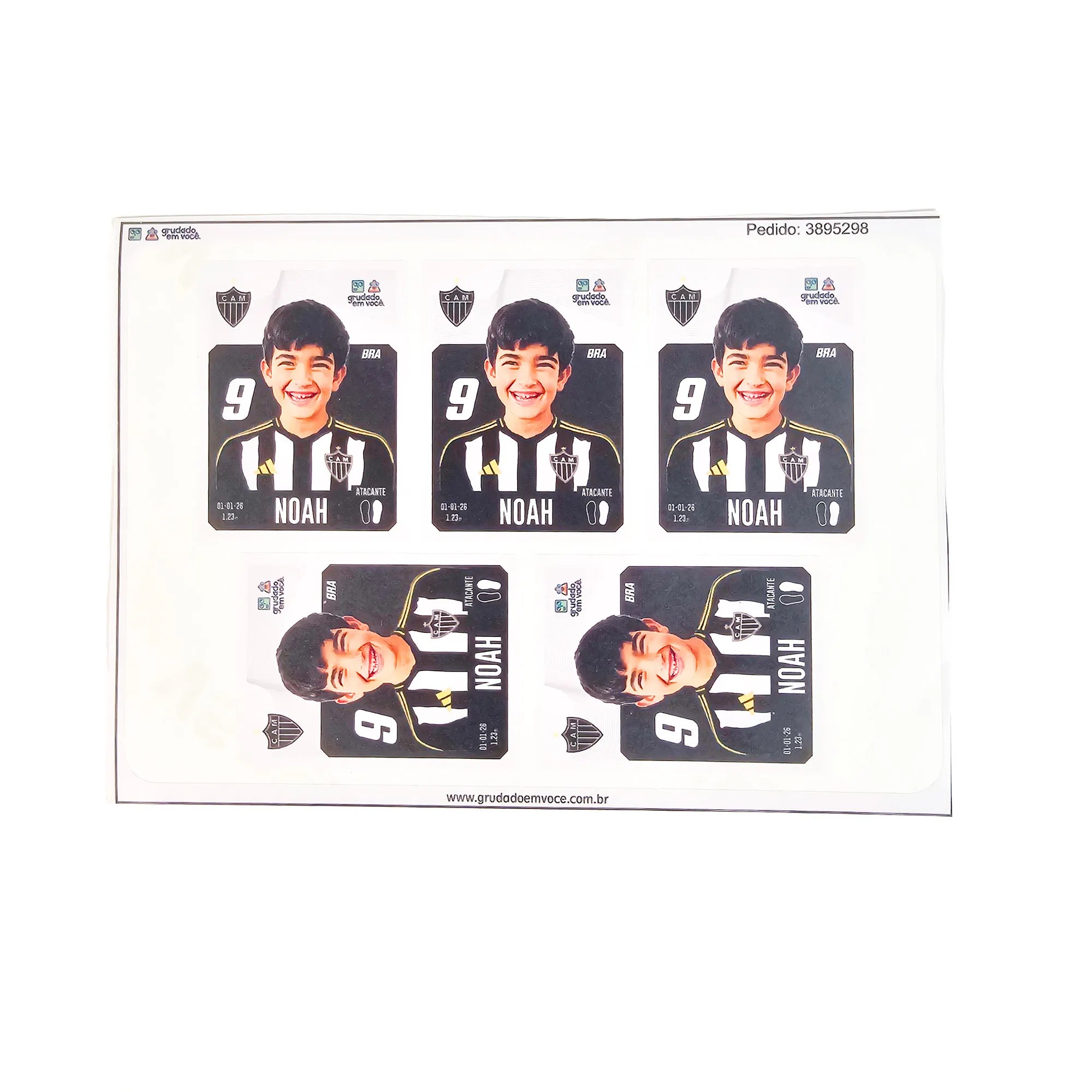 Combo Meu Craque Atlético Mineiro Personalizado