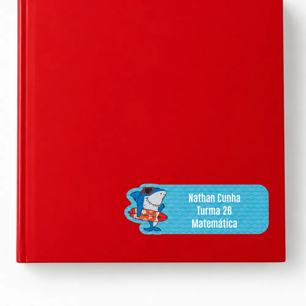 Etiqueta para Caderno