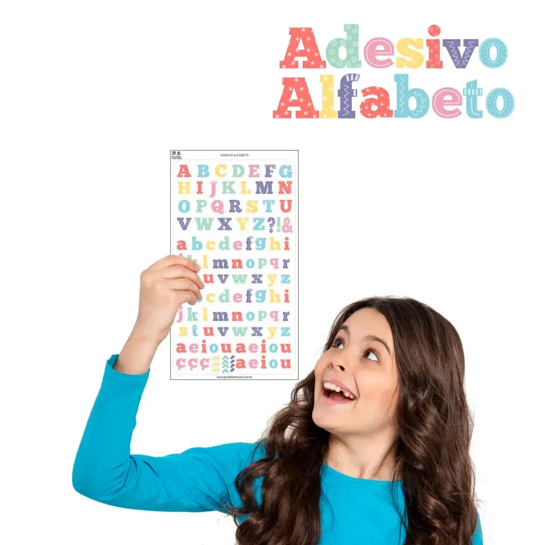 Adesivos Alfabeto